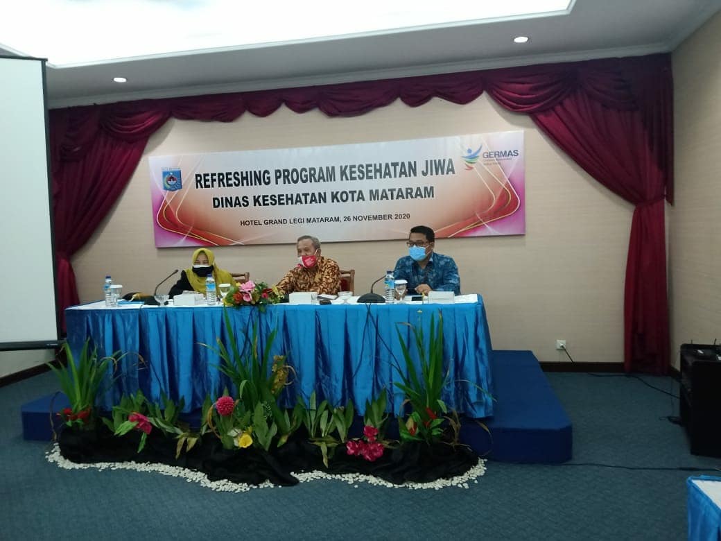 DIKES KOTA MATARAM, SALAH SATU MITRA RSJ MUTIARA SUKMA YANG KONSISTEN TERHADAP PELAYANAN JIWA